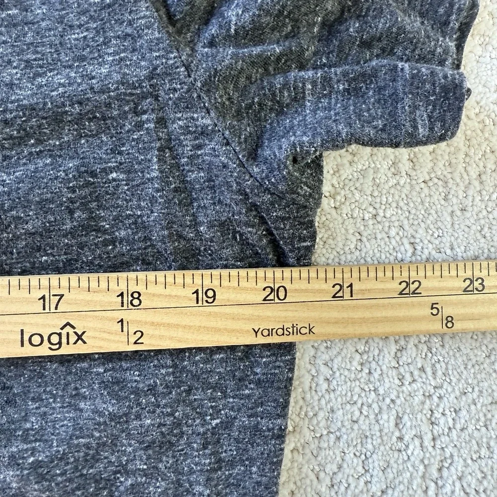 Buck Mason Men's Crewneck T-Shirt Lot of 2 Heather Charcoal Grey Size L USA - Picture 3 of 8